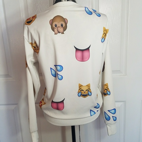 Givenchy Emoji Sweatshirt Small Medium 
